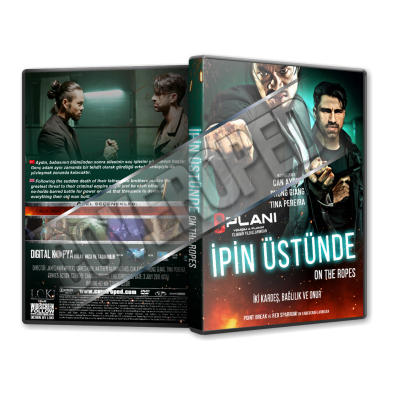 İpin Üstünde - On the Ropes  2018 Türkçe Dvd Cover Tasarımı